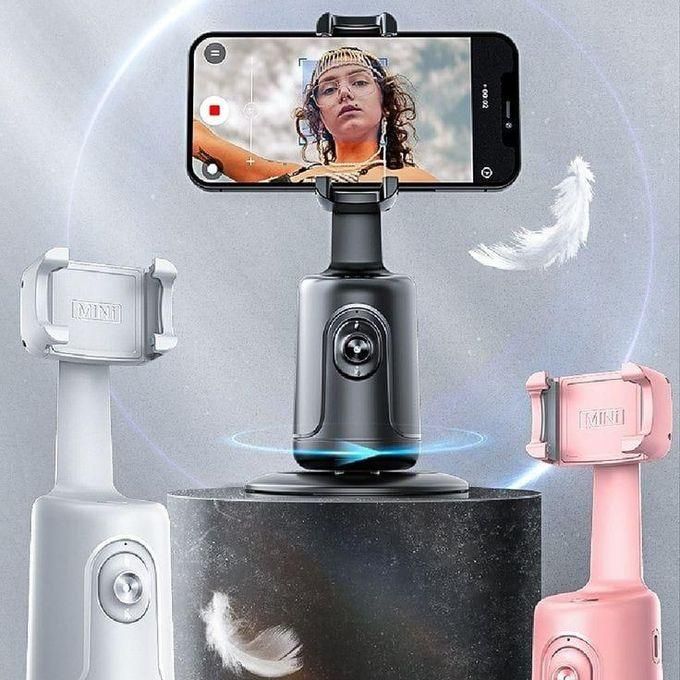 Stabilisateur mobile intelligent pour selfie avec suivi automatique du visage à 360 degrés